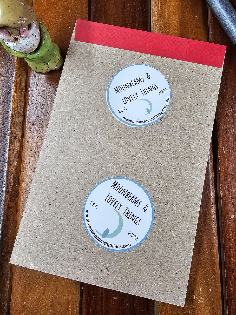 Thumbnail: Season Greetings, Red, Gold, Green, Notepad 4x6