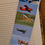Thumbnail: Vintage Biplane, Prop Lane, Flying in Air, Laminated Bookmark To Hold Your Place