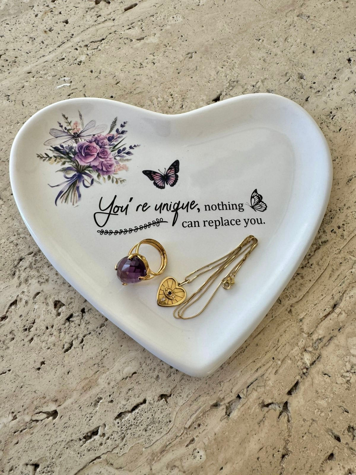 Porta- Jóias Coração Único