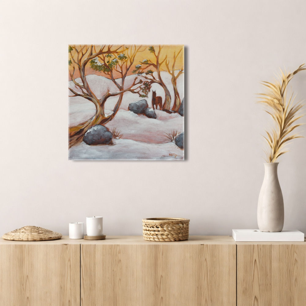 "Snowgums with Brumby" - High Country Collection