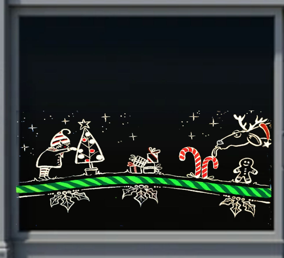 2025 Christmas - full window 4 metres