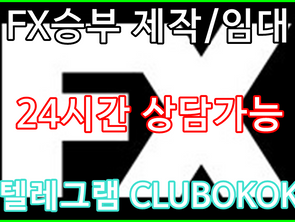 FX승부 사이트 제작/임대