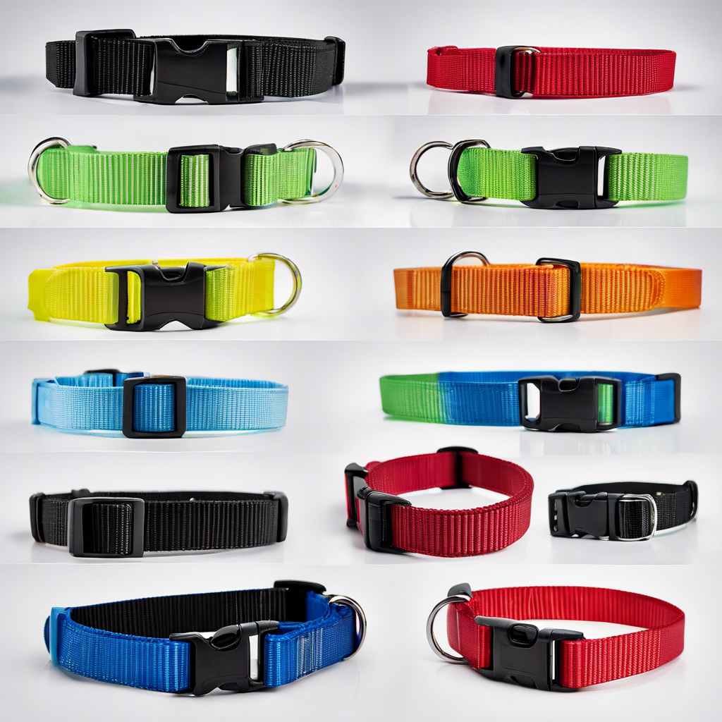 Adjustable Nylon Dog Collar