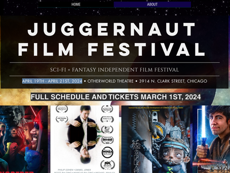 FAITH at one of the most important Sci-Fi festivals in Chicago and hits it's 7th selection in the US