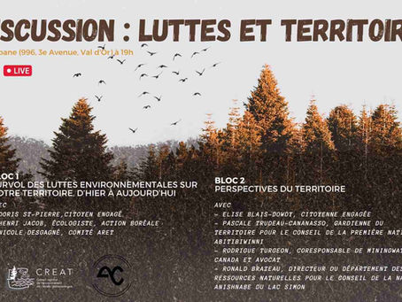 Épisode #124 Luttes et territoire : Perspectives du territoire