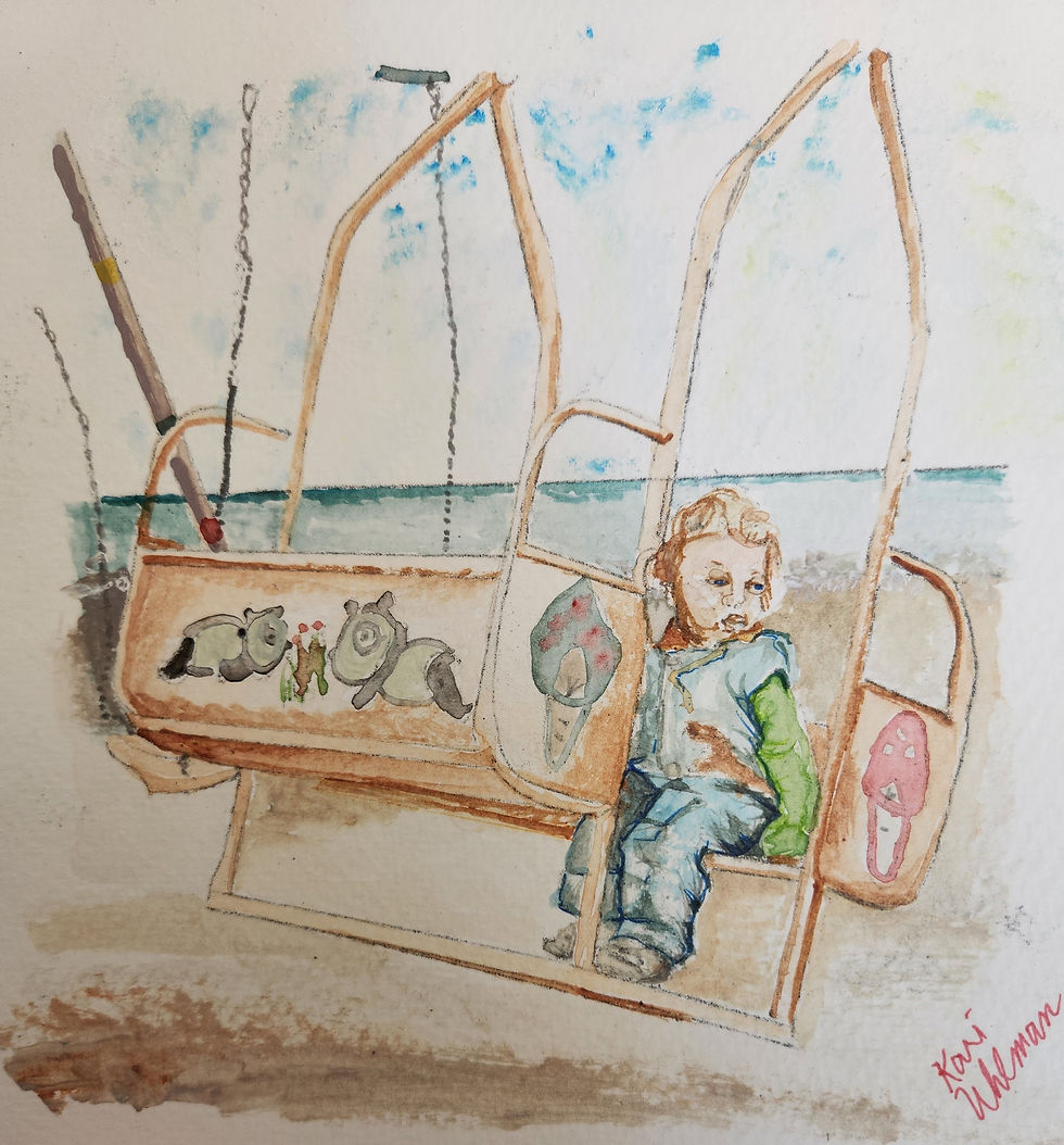 Boy on a Swing