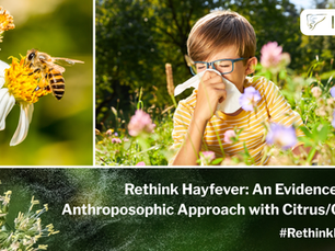 Campaña Rethink Hayfever - Enfoque Antroposófico con Citrus/Cydonia - IVAA