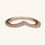 Thumbnail: PANDORA SPARKLING WISHBONE RING SIZE 7 - H
