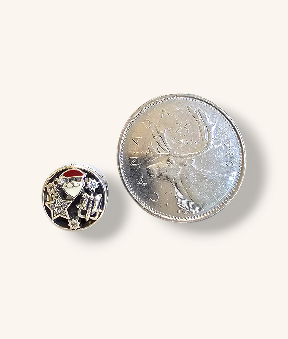 Thumbnail: PANDORA CHRISTMAS JOY SANTA CHARM - 00695J