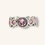 Thumbnail: CHAMILIA PINK CRYSTAL BIRTHSTONE SPACER CHARM - 00766J