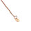 Thumbnail: PERSONALIZED ENGRAVING STERLING SILVER CHAIN IN ROSE-GOLD - 18"
