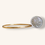 Thumbnail: 10K YELLOW GOLD BANGLE BRACELET - 00641J