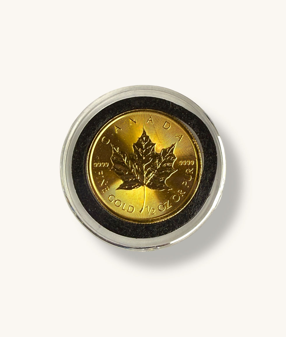 1/2oz Gold Canadian Maple Coin .9999