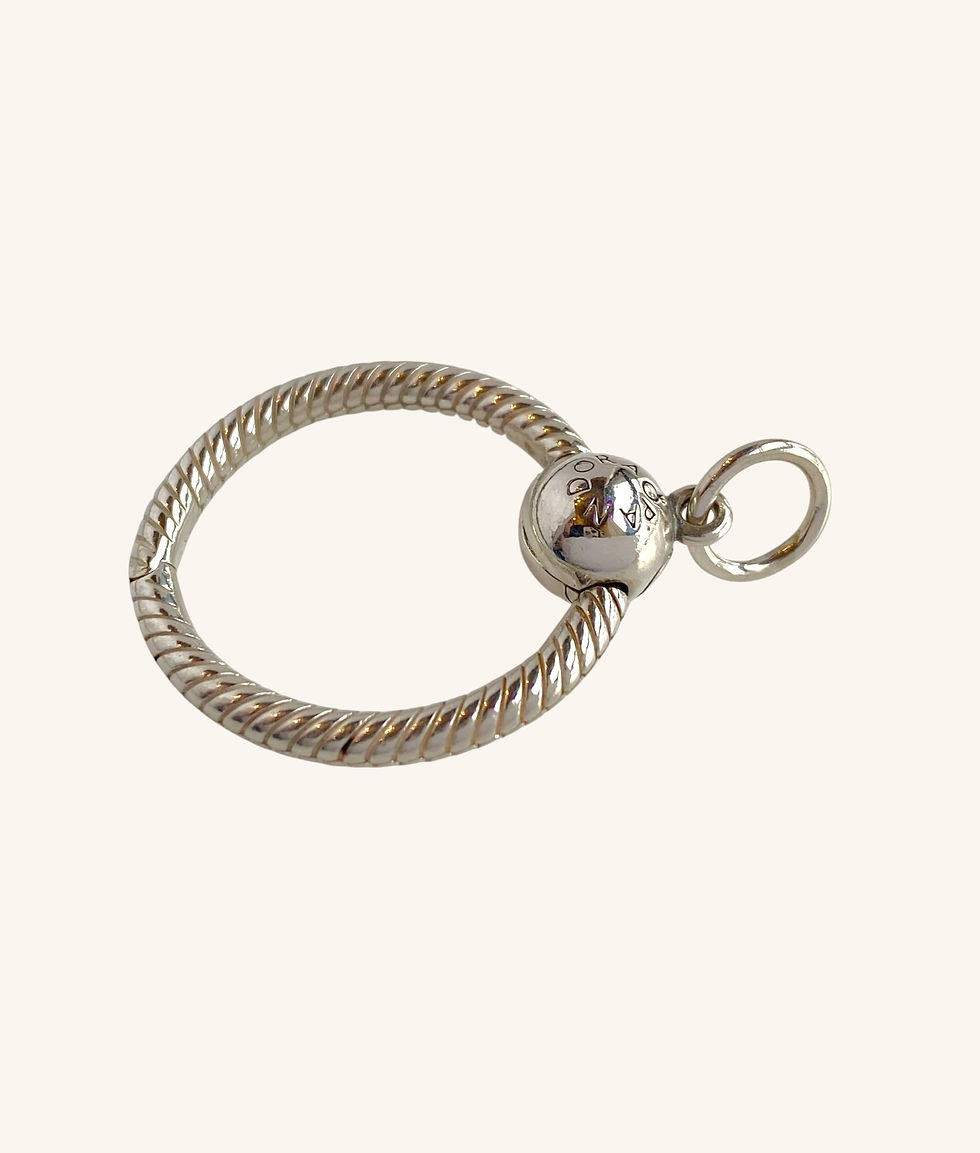 Thumbnail: PANDORA SMALL O PENDANT - H