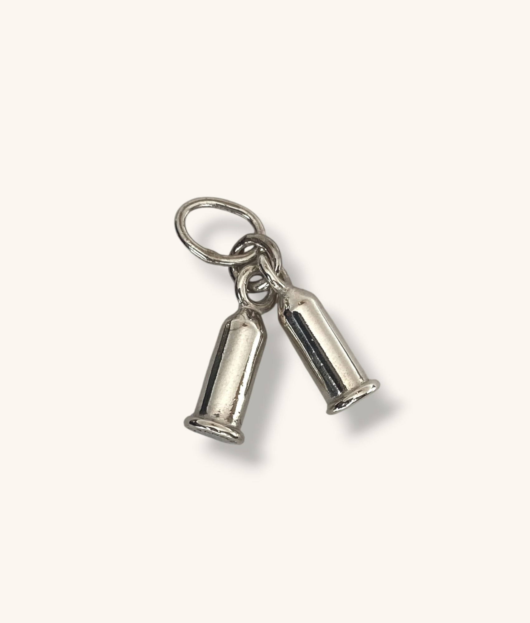 925 RETIRED PANDORA EARRING BARREL CHARM/PENDANT - CHM925193-HI