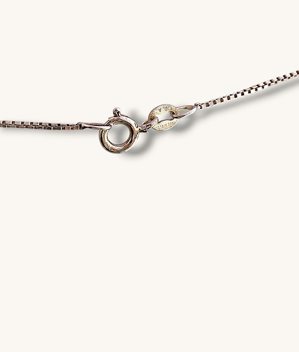 Thumbnail: 925 CZ SHAMROCK CHAIN -H