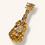 Thumbnail: 10K YELLOW GOLD GUITAR PENDANT - 00821J