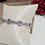 Thumbnail: 925 SILVER AMETHYST TENNIS BRACELET - 00866J