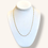 Thumbnail: 10K TWO TONE 20" CUBAN LINK NECKLACE - 00722J