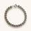 Thumbnail: VINTAGE REVERSIBLE STERLING SILVER LINKED BRACELET - 00780H