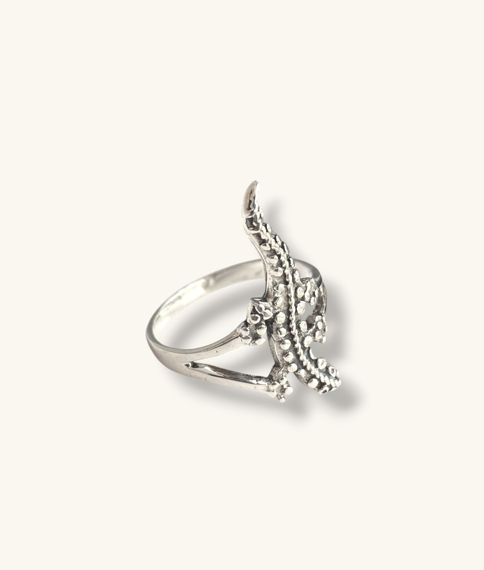 925 LIZARD RING - SZ 7.25 - RG925322 - H