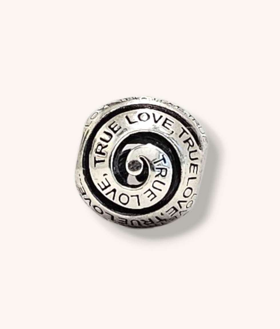 Thumbnail: CHAMILIA TRUE LOVE SWIRL CHARM - 00759J