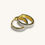 Thumbnail: 10K YELLOW GOLD DIAMOND HOOP EARRINGS 0.015CTW - 00910H