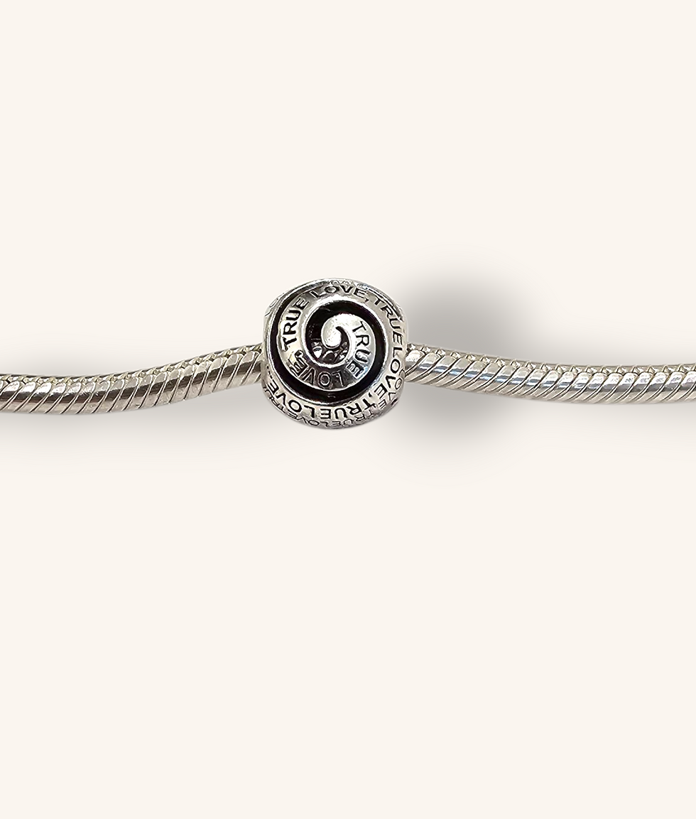 Thumbnail: CHAMILIA TRUE LOVE SWIRL CHARM - 00759J