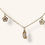 Thumbnail: 18K YELLOW GOLD DAINTY CHARM NECKLACE - H