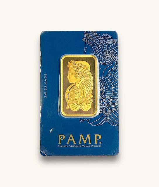1oz PAMP SUISSE Gold Bar 999.9