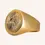 Thumbnail: 18K GOLD TWO TONE HORSE RING - 00985J