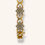 Thumbnail: 10K YELLOW GOLD 2.00TCW CLUSTER DIAMOND BRACELET - H
