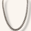 Thumbnail: 925 SILVER CUBAN CHAIN NECKLACE - 00865J