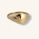 Thumbnail: 10K YELLOW GOLD SIGNET RING - H