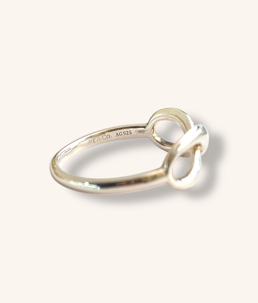 Thumbnail: TIFFANY & CO. INFINITY RING - SZ 6.5 - H