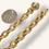 Thumbnail: 18K YELLOW GOLD 8mm CABLE LINK BRACELET - 00565H