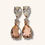 Thumbnail: SWAROVSKI CRYSTAL DROP EARRINGS - H