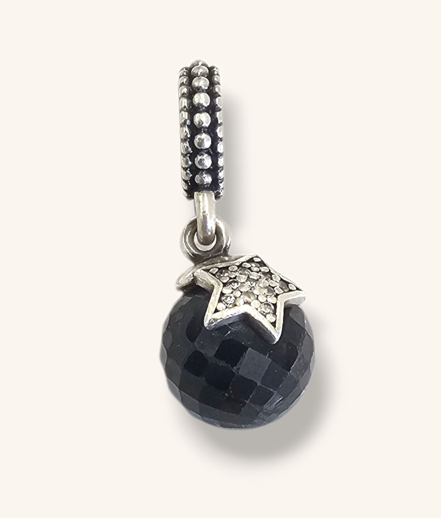 PANDORA MIDNIGHT STAR DANGLE CHARM - 00570J
