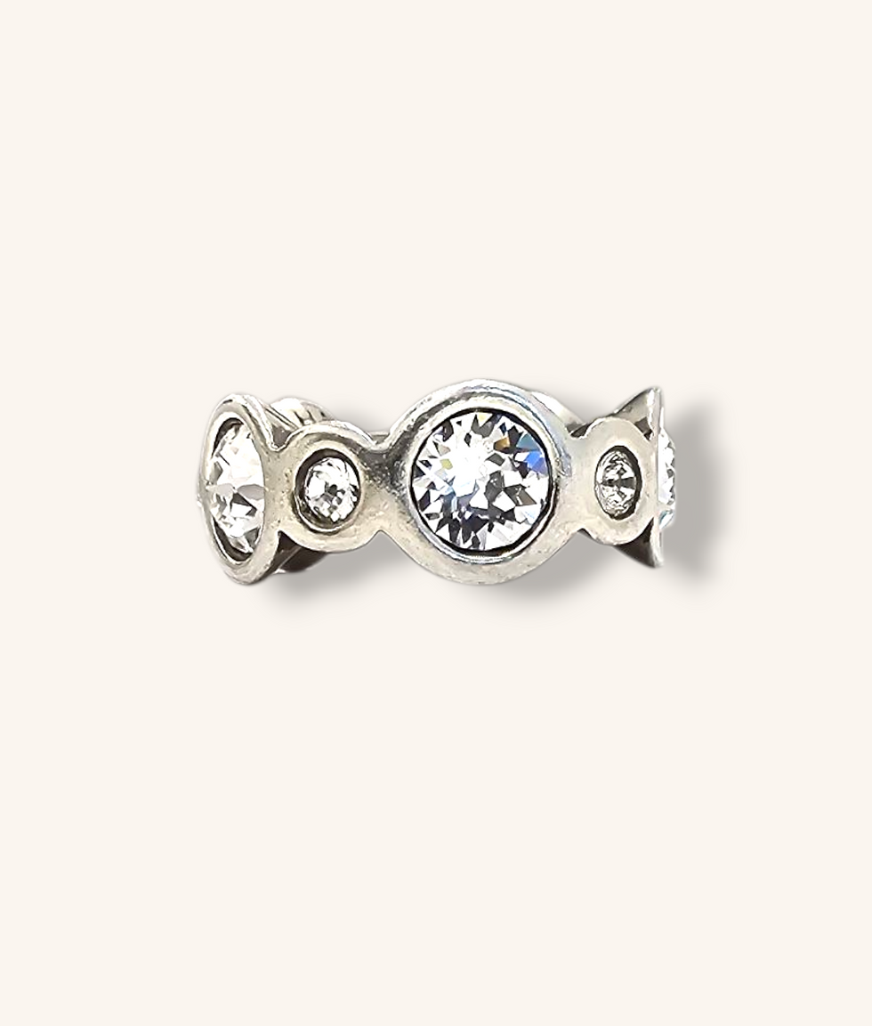 Thumbnail: CHAMILIA CLEAR CRYSTAL BIRTHSTONE SPACER CHARM - 00767J