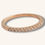 Thumbnail: 14K ROSE GOLD DIAMOND BAND RING SIZE 6 - H