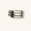 Thumbnail: 925 STERLING SILVER SQUARE RING SIZE 8 - H