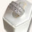 Thumbnail: SILVER RING WITH SIMULATED DIAMONDS SIZE 7- H