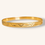 Thumbnail: 10K YELLOW GOLD DIAMOND-CUT BANGLE - 01045J