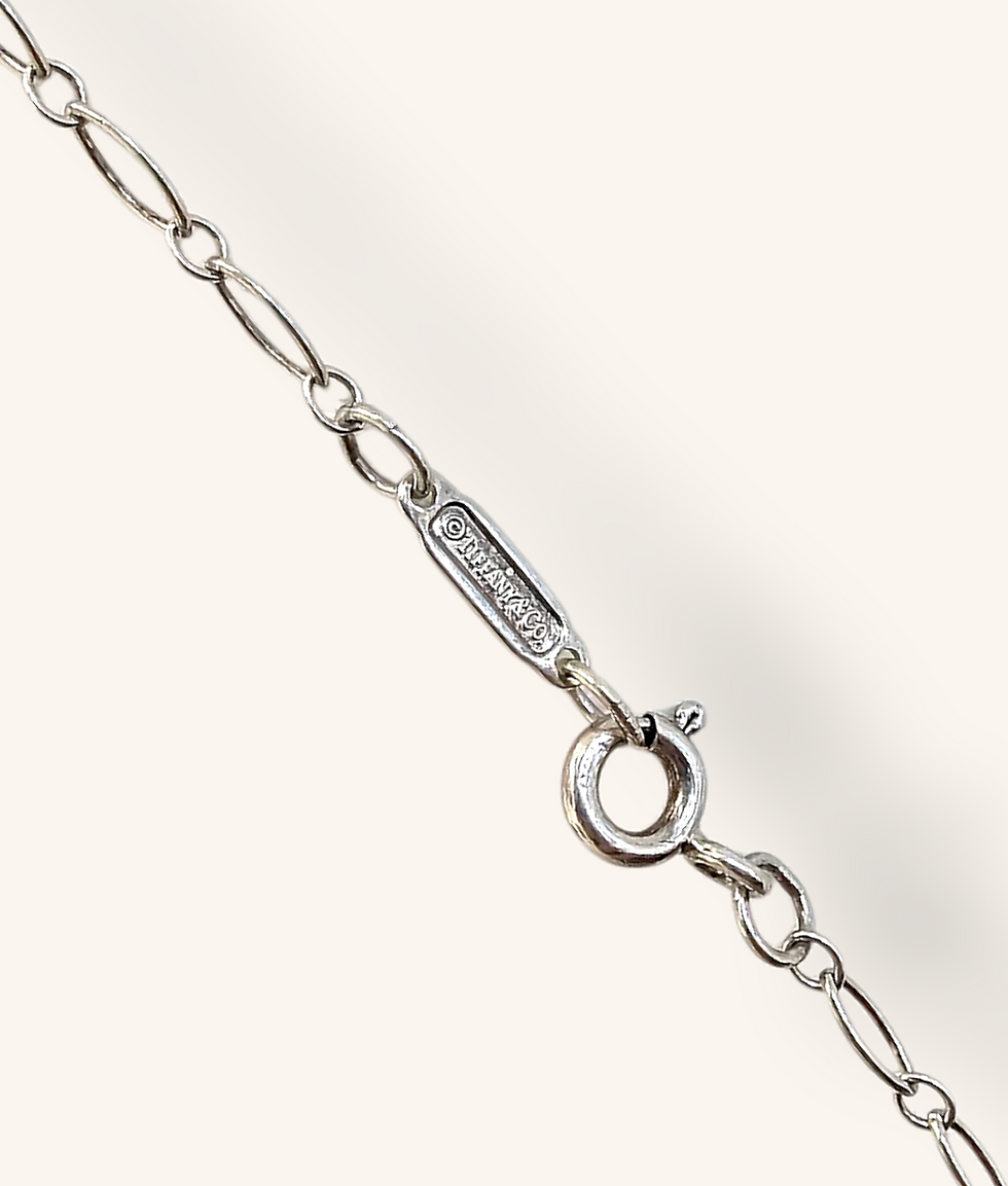 Thumbnail: SILVER TIFFANY & CO. ATLAS KEY PENDANT NECKLACE -   00675H
