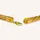 Thumbnail: 14K YELLOW GOLD DOUBLE TWISTED SNAKE LINK NECKLACE - 01002J