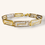 Thumbnail: 10K GOLD TWO TONE VINTAGE BRACELET - 00604J