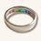 Thumbnail: MULTI-GEMSTONE SILVER RING SIZE 8 - H