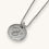 Thumbnail: TIFFANY & CO. LETTER "C" DISC ROUND TAG WITH 925 CHAIN - 24" - 00064H