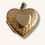 Thumbnail: 10K GOLD DOUBLE-HEARTED LOCKET PENDANT - H