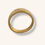 Thumbnail: 18K YELLOW GOLD BAGUETTE DIAMOND BAND RING - H